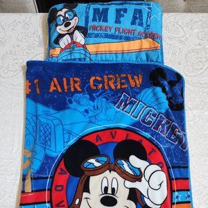 Disney Mickey Mouse Preschool Nap Blanket with Pillow